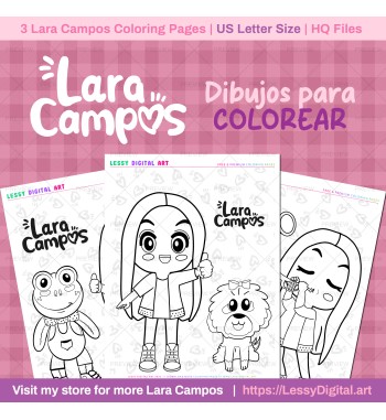 dibujos lara campos para colorear lineart rhenne rene ranita coloring pages