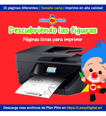 actividades para preescolar plim plim figuras imprimibles ejercisios de formas