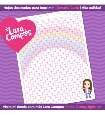Lara campos hojas decoradas imprimibles rhene la ranita rene para imprimir