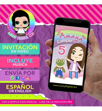 Video invitación de Lara Campos