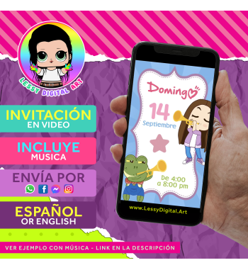 Video invitación de Lara Campos