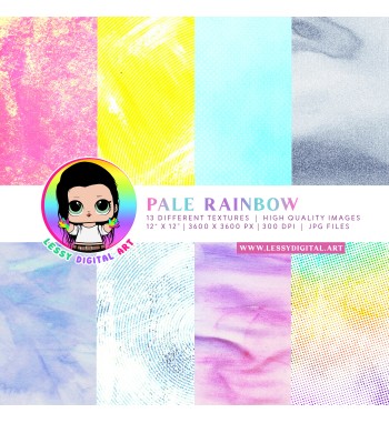 pale rainbow large textures pink yellow blue cyan purple