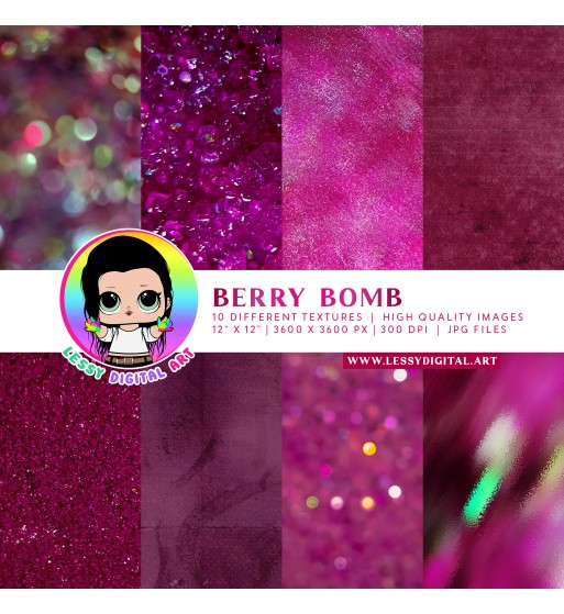 berry pink large textures purple magenta