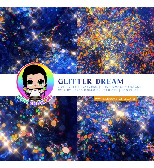 glitter large textures sparks