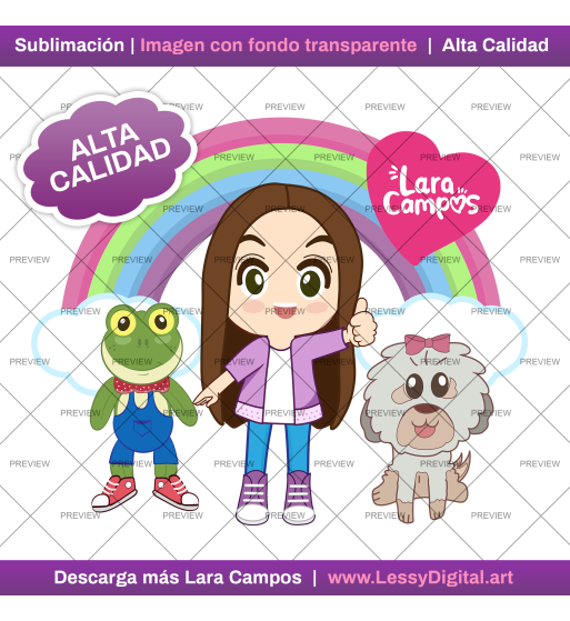 lara campos png fondo transparente