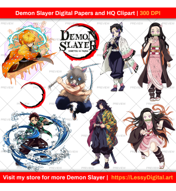 png kimetsu no yaiba clipart demon slayer