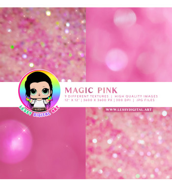 sweet magic pink light texture glitter bokeh