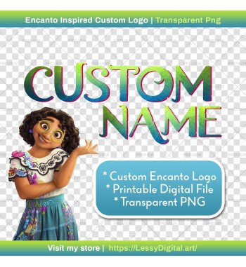 encanto custom logo personalizado mirabel png clipart fiesta cumpleaños