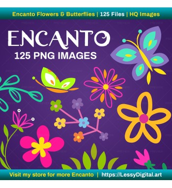 encanto pngs clipart flores mirabel isabela icons