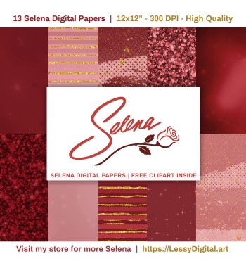 selena png fondo clipart digital papers birthday party fiesta cumpelaños selena