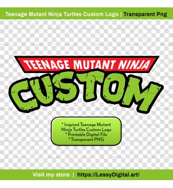 teenage mutant ninja turtles custom logo personalizado tortugas ninja png