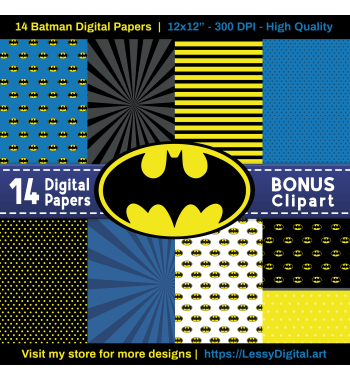 Batman Digital Papers +...