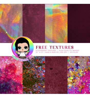 Free large textures. Magenta Glitter and light bokeh textures for free download.